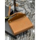 Fake YSL Saint Laurent Large Envelope Bag Mix Matelasse Caramel 31cm Replica
