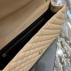 Fake YSL Saint Laurent Large Envelope Bag Mix Matelasse Apricot 31cm Replica
