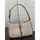 Fake YSL Saint Laurent Le 5 A 7 Hobo Bag Canvas Leather  Replica