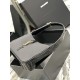 Fake YSL Saint Laurent Le 5 A 7 Cassander Hobo Bag 23cm Black Replica