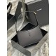 Fake YSL Saint Laurent Le 5 A 7 Cassander Hobo Bag 23cm Black Replica
