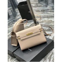 Replica YSL Saint Laurent Manhattan Shoulder Bag Apricot Replica YSL Saint Laurent Manhattan Shoulder Bag Apricot
