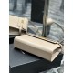 Replica YSL Saint Laurent Manhattan Shoulder Bag Apricot
