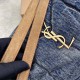 Best Replica YSL Saint Laurent Puffer Medium Shoulder Bag  Suede/Denim Knockoff