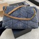 Best Replica YSL Saint Laurent Puffer Medium Shoulder Bag  Suede/Denim Knockoff