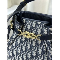 Replica Christian Dior Medium C'est Dior Bag Blue Dior Oblique Jacquard Fake Christian Dior Medium C'est Dior Bag Blue Dior Oblique Jacquard Replica