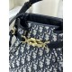 Fake Christian Dior Medium C'est Dior Bag Blue Dior Oblique Jacquard Replica