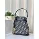 Fake Christian Dior Medium C'est Dior Bag Blue Dior Oblique Jacquard Replica