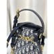 Replica Christian Dior Small C'est Dior Bag  Blue Dior Oblique Jacquard