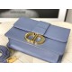 Fake Christian Dior 30 Montaigne Bag Latte Box Calfskin Blue Replica Replica Christian Dior 30 Montaigne Bag Latte Box Calfskin Blue