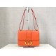 Replica Christian Dior 30 Montaigne Bag Latte Box Calfskin Orange