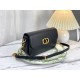 Replica Christian Dior 30 Montaigne Avenue Bag Black Box Calfskin