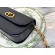 Replica Christian Dior 30 Montaigne Avenue Bag Black Box Calfskin
