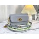 Replica Christian Dior 30 Montaigne Avenue Bag Gray Box Calfskin