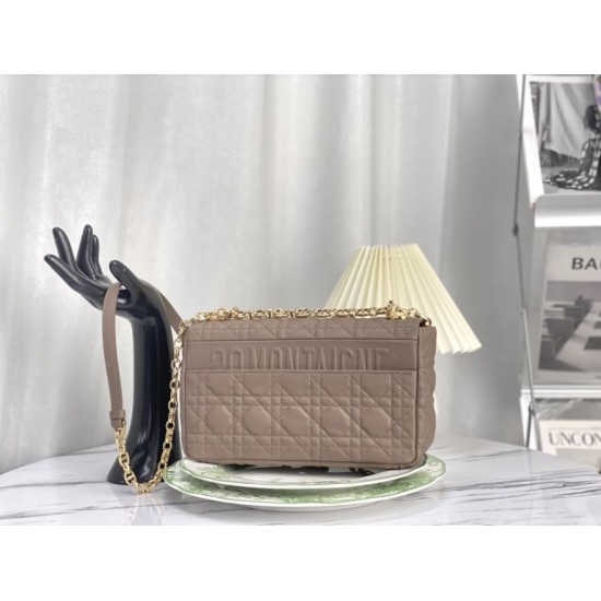 Replica Christian Dior Medium Dior Caro Bag Gray Cannage Calfskin Fake Christian Dior Medium Dior Caro Bag Gray Cannage Calfskin Replica