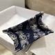 Replica Dior Mini Book Tote Phone Bag Toile de Jouy Reverse Embroidery Blue