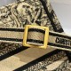 Replica Dior Mini Book Tote Phone Bag Toile de Jouy Embroidery Hazelnut