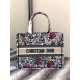 Replica Dior Small Book Tote In Multicolor Mille Fleurs Embroidery Fake Dior Small Book Tote In Multicolor Mille Fleurs Embroidery Replica