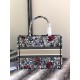 Replica Dior Small Book Tote In Multicolor Mille Fleurs Embroidery Fake Dior Small Book Tote In Multicolor Mille Fleurs Embroidery Replica