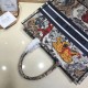 Replica Dior Book Tote Bag Toile De Jouy Multicolour