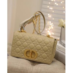 Replica Dior Caro Medium Bag Cannage Beige