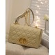 Replica Dior Caro Medium Bag Cannage Beige