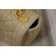 Replica Dior Caro Medium Bag Cannage Beige