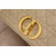 Replica Dior Caro Medium Bag Cannage Beige