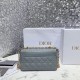 Fake Dior Caro Medium Bag Cannage Grey Replica