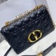 Replica Dior Caro Medium Bag Cannage Black