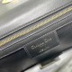 Replica Dior Caro Medium Bag Cannage Black