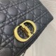 Fake Dior Large Caro Bag Cannage Black Replica Replica Dior Large Caro Bag Cannage Black