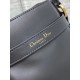 Replica Dior C'est Medium Bucket Bag Saddle Calfskin Black
