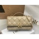 Replica Dior Miss Dior Mini Bag Cannage Lambskin Beige