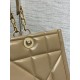 Replica Dior Medium Essential Tote Bag Hazelnut Archicannage