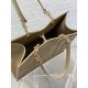 Replica Dior Medium Essential Tote Bag Hazelnut Archicannage