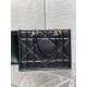 Replica Dior Medium Essential Tote Bag Archicannage Black Fake Dior Medium Essential Tote Bag Archicannage Black Replica