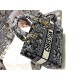 Replica Dior Large Lady D-Lite Bag Toile de Jouy Reverse Embroidery Blue Replica Dior Large Lady D-Lite Bag Toile de Jouy Reverse Embroidery Blue