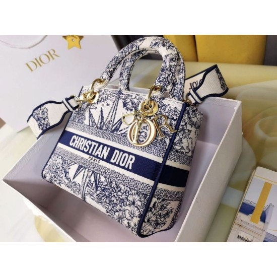 Fake Dior Medium Lady D-Lite Bag Multicolor Rêve d'Infini Embroidery Blue Replica Fake Dior Medium Lady D-Lite Bag Multicolor Rêve d'Infini Embroidery Blue Replica