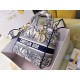 Fake Dior Medium Lady D-Lite Bag Multicolor Rêve d'Infini Embroidery Blue Replica Fake Dior Medium Lady D-Lite Bag Multicolor Rêve d'Infini Embroidery Blue Replica