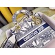 Fake Dior Medium Lady D-Lite Bag Multicolor Rêve d'Infini Embroidery Blue Replica Fake Dior Medium Lady D-Lite Bag Multicolor Rêve d'Infini Embroidery Blue Replica