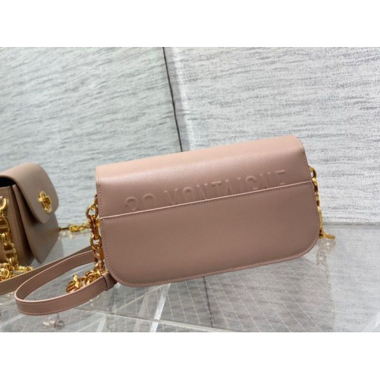 Replica Dior 30 Montaigne Avenue Bag Box Calfskin Pink