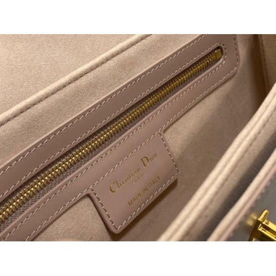 Replica Dior 30 Montaigne Avenue Bag Box Calfskin Pink