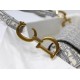 Replica Dior Saddle Bag Dior Oblique Embroidery Gray