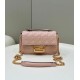 Replica Baguette Chain Midi Bag Nappa Pink