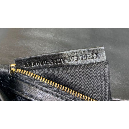 Replica Fendi Medium Baguette Bag FF Motif Black