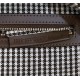 Replica Baguette 8BR600 houndstooth wool bag with FF embroidery Brown