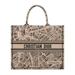 Replica Christian Dior Large Dior Book Tote Bag Apricot