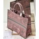 Replica Christian Dior Large Dior Book Tote Bag Pink