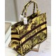 Replica Christian Dior Medium Dior Book Tote Bag Yellow